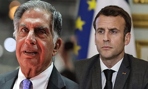 'ஒரு நல்ல நண்பரை பிரான்ஸ் இழந்துவிட்டது' - ரத்தன் டாடா மறைவுக்கு இம்மானுவேல் மேக்ரான் இரங்கல்