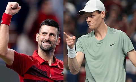 ஷாங்காய் மாஸ்டர்ஸ் டென்னிஸ்: இறுதிப்போட்டியில் ஜோகோவிச், சினெர்