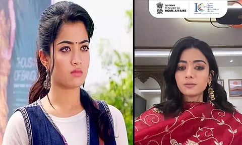 சைபர் கிரைம் ஒருங்கிணைப்பு மைய விளம்பர தூதராக நடிகை ராஷ்மிகா நியமனம்