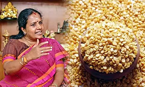 ரேஷன் கடைகளில் துவரம் பருப்பு கிடைப்பதை உறுதி செய்ய வேண்டும்: வானதி சீனிவாசன்