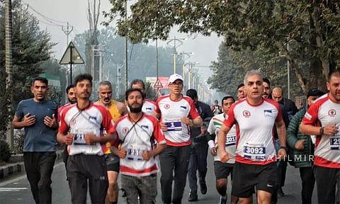 காஷ்மீரில் முதல்முறையாக சர்வதேச மாரத்தான் போட்டி; 2 ஆயிரம் பேர் பங்கேற்பு