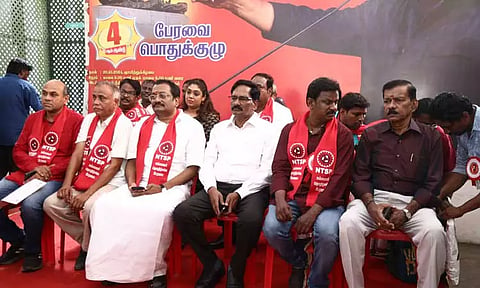 சென்னையில் கமல்ஹாசன் தொழிற்சங்க பேரவை பொதுக்குழு கூட்டம் - 7 தீர்மானங்கள் நிறைவேற்றம்