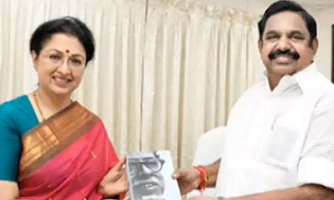 அ.தி.மு.க.வில் நடிகை கவுதமிக்கு பொறுப்பு - எடப்பாடி பழனிசாமி அறிவிப்பு