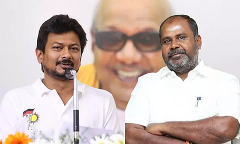 கருணாநிதி பேரன் என்பதனால் உதயநிதிக்கு துணை முதல்-அமைச்சர் பதவி: ஆர்.பி.உதயகுமார்