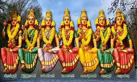 சகல நன்மைகளும் அருளும் சப்த கன்னிகள்
