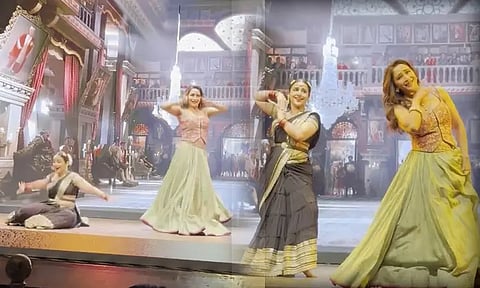 Vidya Balan falls while dancing Ami Je Tomar 3.0