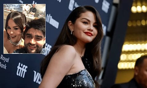 அமெரிக்க பாடகி செலினாவிடம் 'ஜெய் ஸ்ரீராம்' சொல்லச் சொன்ன இந்தியர்