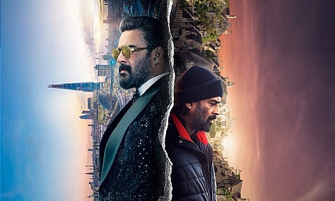 The first look of Madhavan's ``Adhirshtasaali'' has been released