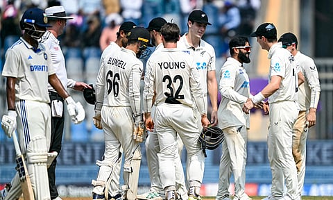 டெஸ்ட் தொடர்: அஜாஸ் அசத்தல் பந்துவீச்சு... இந்தியாவை ஒயிட்வாஷ் செய்த நியூசிலாந்து