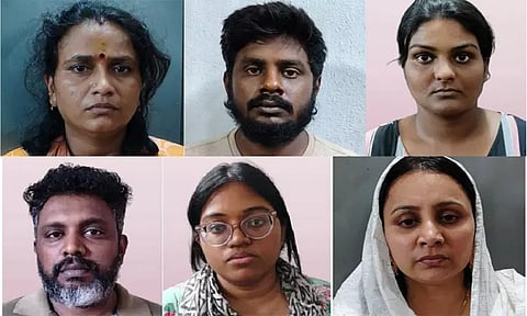 சென்னையை உலுக்கிய சிறுமி கொலை: 6 பேருக்கு 16-ம் தேதி வரை நீதிமன்ற காவல்