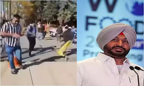 இந்து கோவில் மீதான தாக்குதல்: கனடா பிரதமரை கடுமையாக சாடிய மத்திய மந்திரி