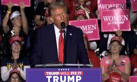 ஜனாதிபதி தேர்தல்: "வெற்றிக்கொண்டாட்டங்களுக்கு தயாராகுங்கள்.." - டிரம்ப்