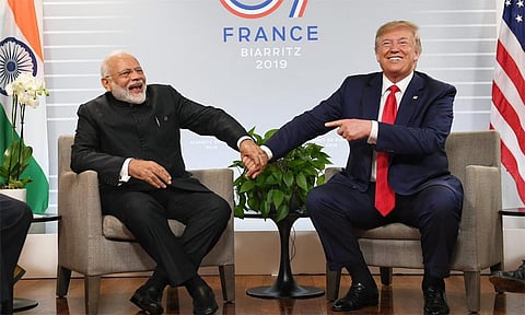 வரலாற்று சிறப்புமிக்க வெற்றியை பெற்ற நண்பர் டிரம்ப்பிற்கு வாழ்த்துகள் - பிரதமர் மோடி