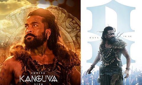 'இன்னும் 8 நாட்கள்' - வைரலாகும் 'கங்குவா' படத்தின் புதிய போஸ்டர்