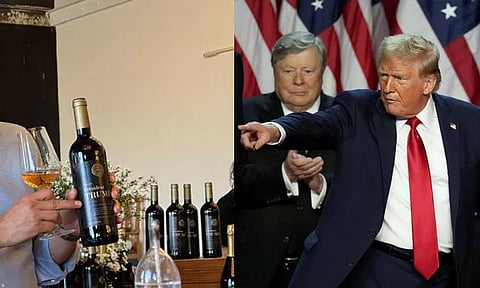 இஸ்ரேலில் ஜனாதிபதி டிரம்ப் என்ற பெயரில் ஒயின் அறிமுகம்