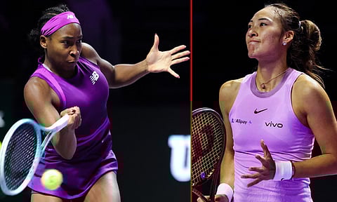 பெண்கள் டென்னிஸ் சாம்பியன்ஷிப் இறுதிப்போட்டி: கோகோ காப் - கின்வென் பலப்பரீட்சை