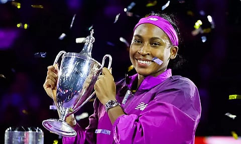 பெண்கள் டென்னிஸ் சாம்பியன்ஷிப்: கோகோ காப் சாம்பியன்