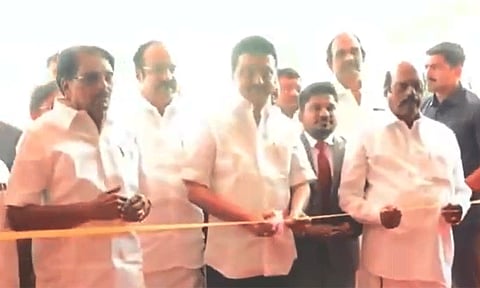 விருதுநகர் மாவட்ட கலெக்டர் அலுவலகத்தை திறந்து வைத்தார் முதல்-அமைச்சர் மு.க.ஸ்டாலின்