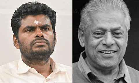 நடிகர் டெல்லி கணேஷ் மறைவு: பா.ஜ.க. மாநில தலைவர் அண்ணாமலை இரங்கல்