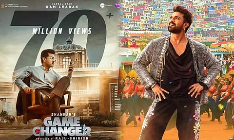 24 மணி நேரத்தில் 70 மில்லியன் பார்வைகளை கடந்த 'கேம் சேஞ்சர்' டீசர்