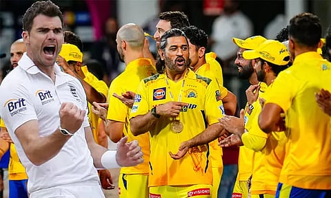 ஜேம்ஸ் ஆண்டர்சன் சென்னை அணியில் சேர்ந்தாலும் ஆச்சரியமில்லை - இங்கிலாந்து முன்னாள் கேப்டன்