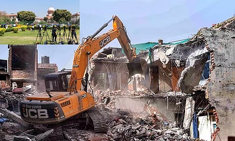 புல்டோசர் நடவடிக்கை முற்றிலும் சட்டவிரோதம் - சுப்ரீம் கோர்ட்டு அதிரடி