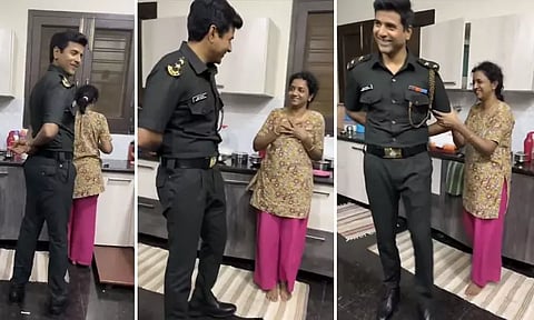 அமரன் கெட்டப்பில் மனைவிக்கு பிறந்தநாள் வாழ்த்து தெரிவித்த சிவகார்த்திகேயன்