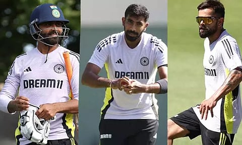 பார்டர்-கவாஸ்கர் டிராபி; பயிற்சியை தொடங்கிய இந்திய அணி வீரர்கள்