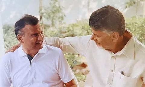 சந்திர பாபு நாயுடுவின் இளைய சகோதரர் மறைவு