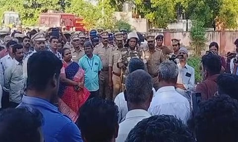 விமான நிலைய விரிவாக்கம்: போராட்டம் தற்காலிக வாபஸ்