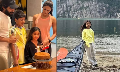 மகளுக்கு பிறந்த நாள்: வீடியோ வெளியிட்டு வாழ்த்து தெரிவித்த அல்லு அர்ஜுன்