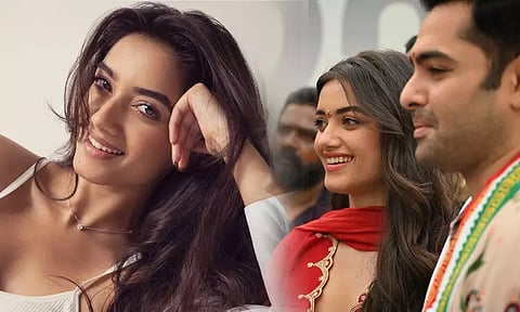 Bhagyashree Force teaming up with Ram Pothineni - Shooting begins with a pooja