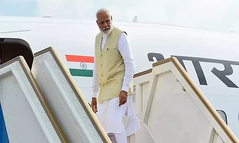 3 நாடுகள் சுற்றுப்பயணம் நிறைவு: இந்தியா புறப்பட்டார் பிரதமர் மோடி