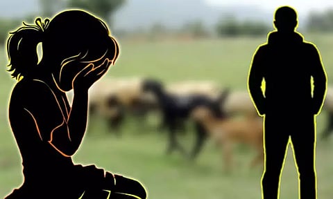 ஆடு மேய்த்துக்கொண்டிருந்த சிறுமிக்கு பாலியல் தொல்லை கொடுத்த வாலிபர் கைது