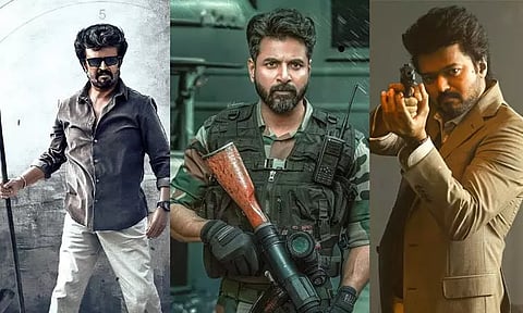 விஜய், ரஜினியின் படங்களை பின்னுக்கு தள்ளி புதிய சாதனை படைத்த 'அமரன்'