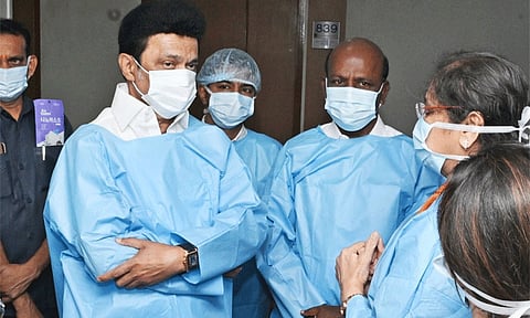 ஈ.வி.கே.எஸ். இளங்கோவனின் உடல்நிலை குறித்து கேட்டறிந்தார் முதல்-அமைச்சர் மு.க.ஸ்டாலின்