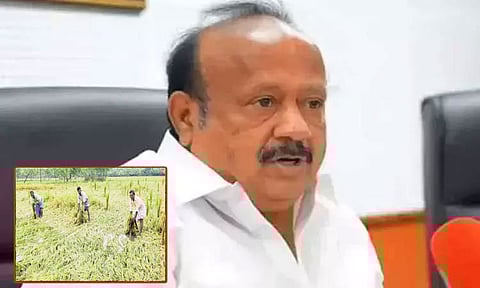 மழைக்கு பின் பயிர் பாதிப்புகள் குறித்து கணக்கெடுக்கப்படும்: அமைச்சர் எம்.ஆர்.கே.பன்னீர்செல்வம் அறிவிப்பு