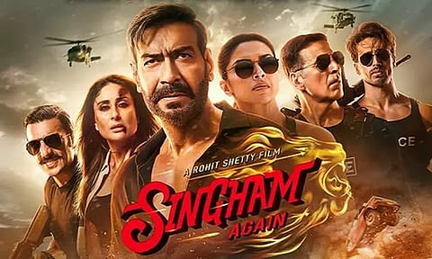 When will the movie 'Singham Again' be released on OTT?
