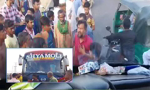 வங்காளதேசத்தில் இந்திய பேருந்து மீது தாக்குதல் - திரிபுரா மந்திரி கண்டனம்