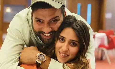 குழந்தைக்கு 'அஹான்' எனப் பெயர் சூட்டிய ரோகித் சர்மா - ரித்திகா தம்பதி