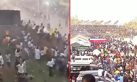 கால்பந்து போட்டியில் ரசிகர்களுக்கிடையே மோதல்: 100-க்கும் மேற்பட்டோர் பலி