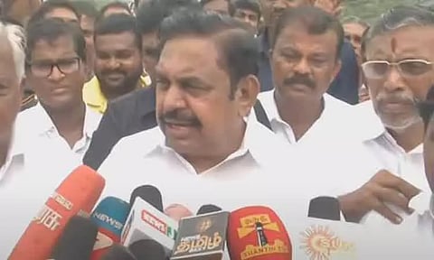 கிருஷ்ணகிரி: ஊத்தங்கரையில் மழை பாதிப்புகள் குறித்து எடப்பாடி பழனிசாமி ஆய்வு