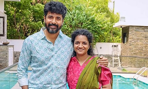 நான் சினிமாவை விட்டு விலகாமல் இருக்க என் மனைவி தான் காரணம் - சிவகார்த்திகேயன்