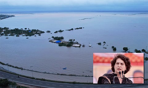 தமிழகத்தில் பெஞ்சல் புயல் ஏற்படுத்திய அழிவுகள்: பிரியங்கா காந்தி வேதனை