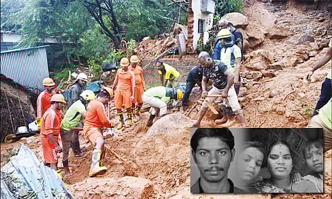 திருவண்ணாமலை மண் சரிவு: மேலும் இரண்டு பேரின் உடல்களும் மீட்பு