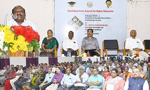 எதிர்கால இந்தியாவை கட்டமைக்கும் இளைஞர்களை உருவாக்குவது உயர்கல்வித்துறை: அமைச்சர் கோவி.செழியன்