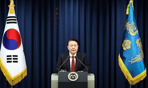 தென்கொரியா: அவசரநிலையை நீக்க மந்திரி சபை கூட்டத்தில் ஒப்புதல்