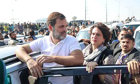 சம்பலுக்கு சென்று பாதிக்கப்பட்ட மக்களை சந்திப்பது ராகுல் காந்தியின் அரசியல் சாசன உரிமை - பிரியங்கா காந்தி