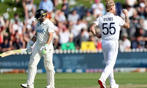 இங்கிலாந்துக்கு எதிரான 2-வது டெஸ்ட்: முதல் இன்னிங்சில் நியூசிலாந்து தடுமாற்றம்