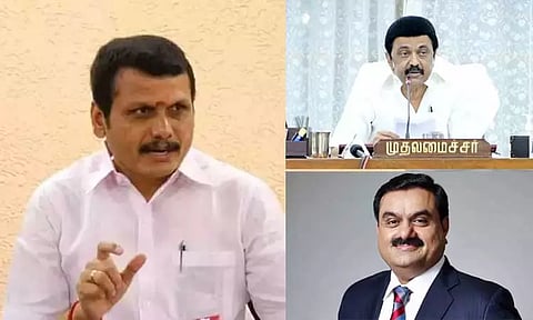 அதானியை முதல்-அமைச்சர் சந்திக்கவில்லை - அமைச்சர் செந்தில் பாலாஜி விளக்கம்